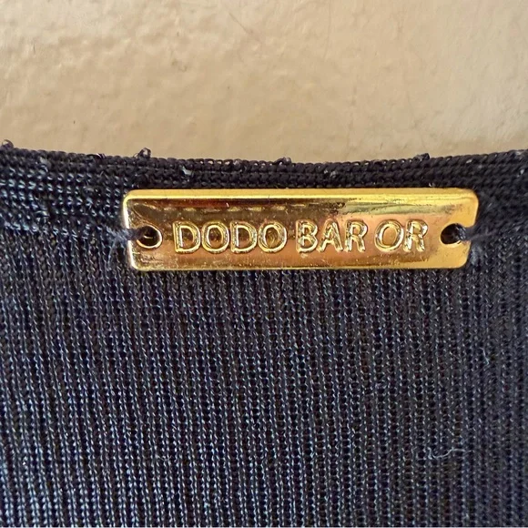 DODO BAR OR Nina embellished cutout stretch-jersey maxi dress black metallic 10